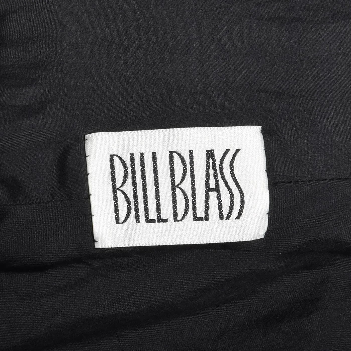 1980s Bill Blass Black Velvet Polka Dot Evening Gown with Peplum Waist
