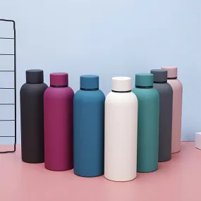 1pc Premium Thermal Insulated Bottle - Double-Walled Stainless Steel Cup, Keeps Drinks Hot/Cold for Hours, Sweat-Free, Durable, BPA-Free, 16.9oz/500ml Capacity, Perfect for Outdoor and Daily Use