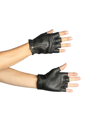 5D x Steam Trunk Mojo Moto Gloves - leather
