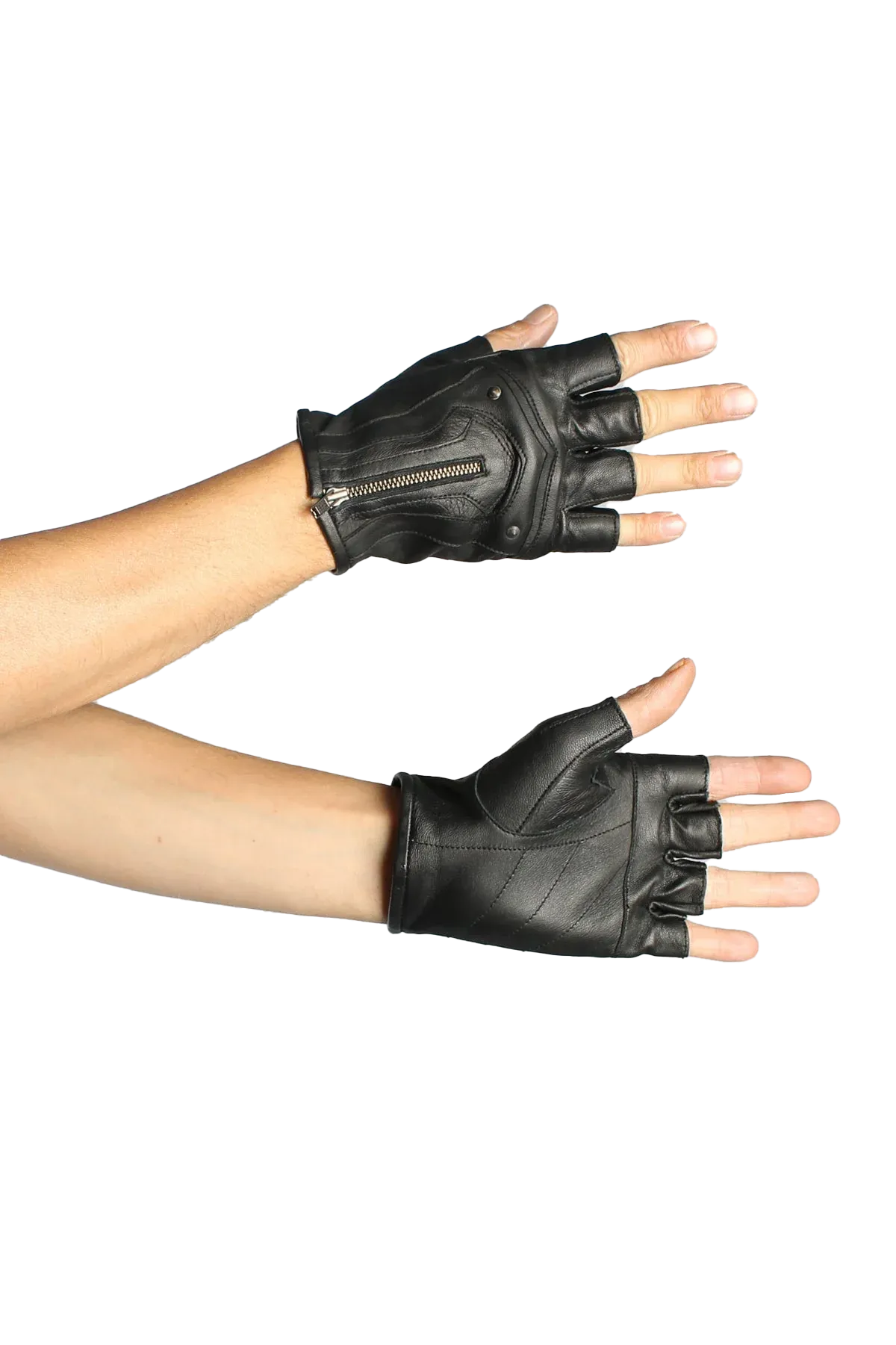 5D x Steam Trunk Mojo Moto Gloves - leather
