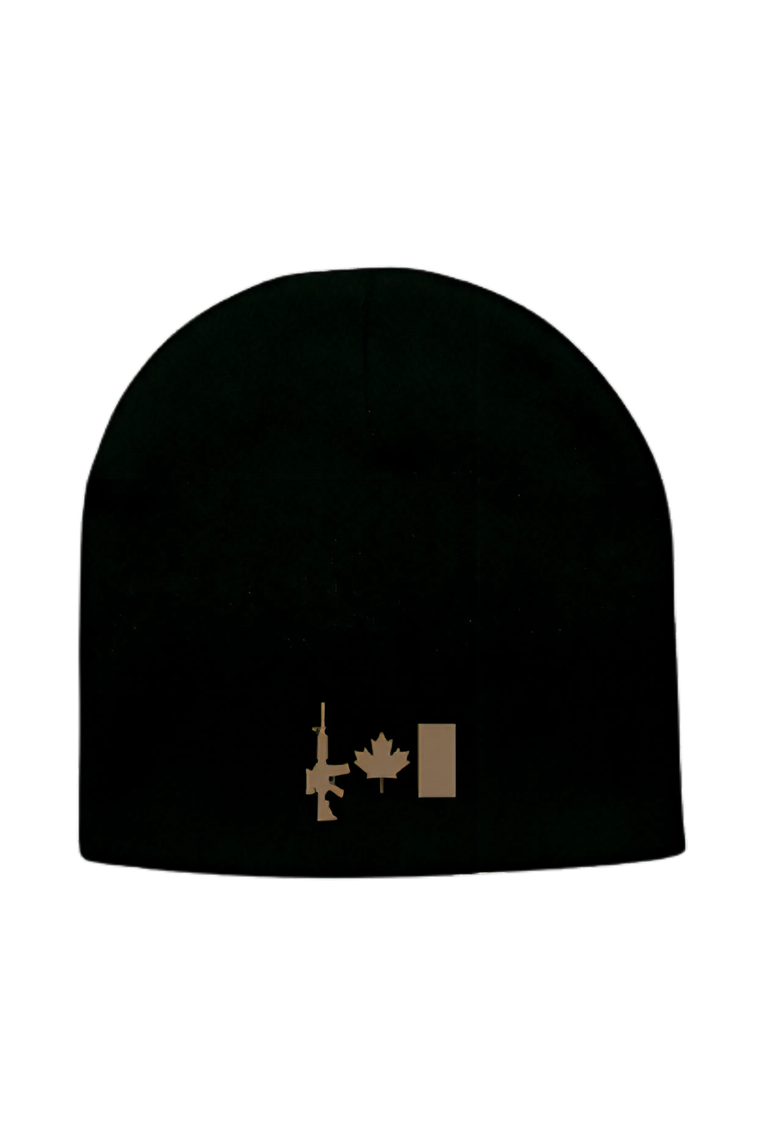 8 Inch Knit Beanie Rifle Flag Sportsman
