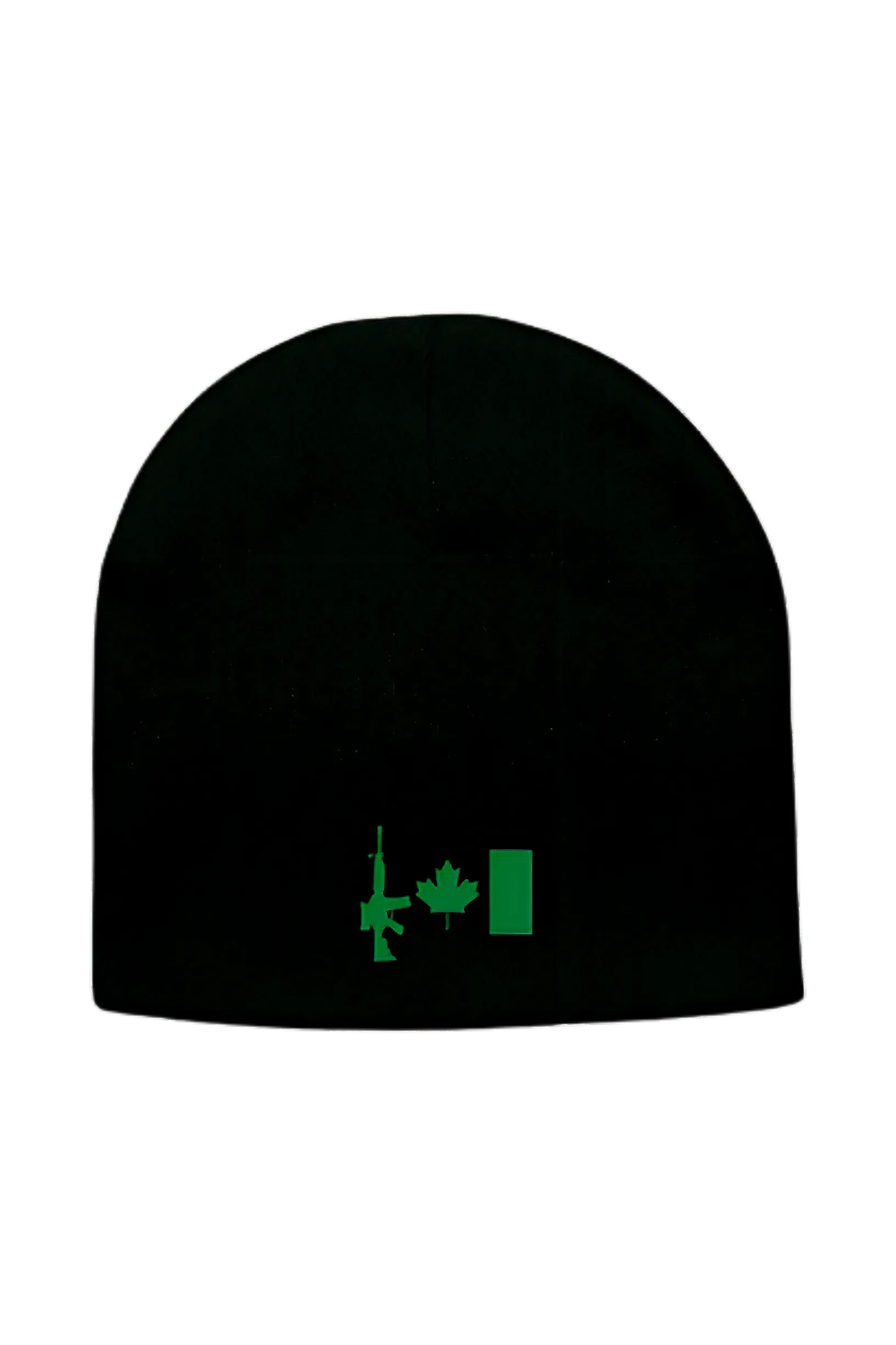 8 Inch Knit Beanie Rifle Flag Sportsman