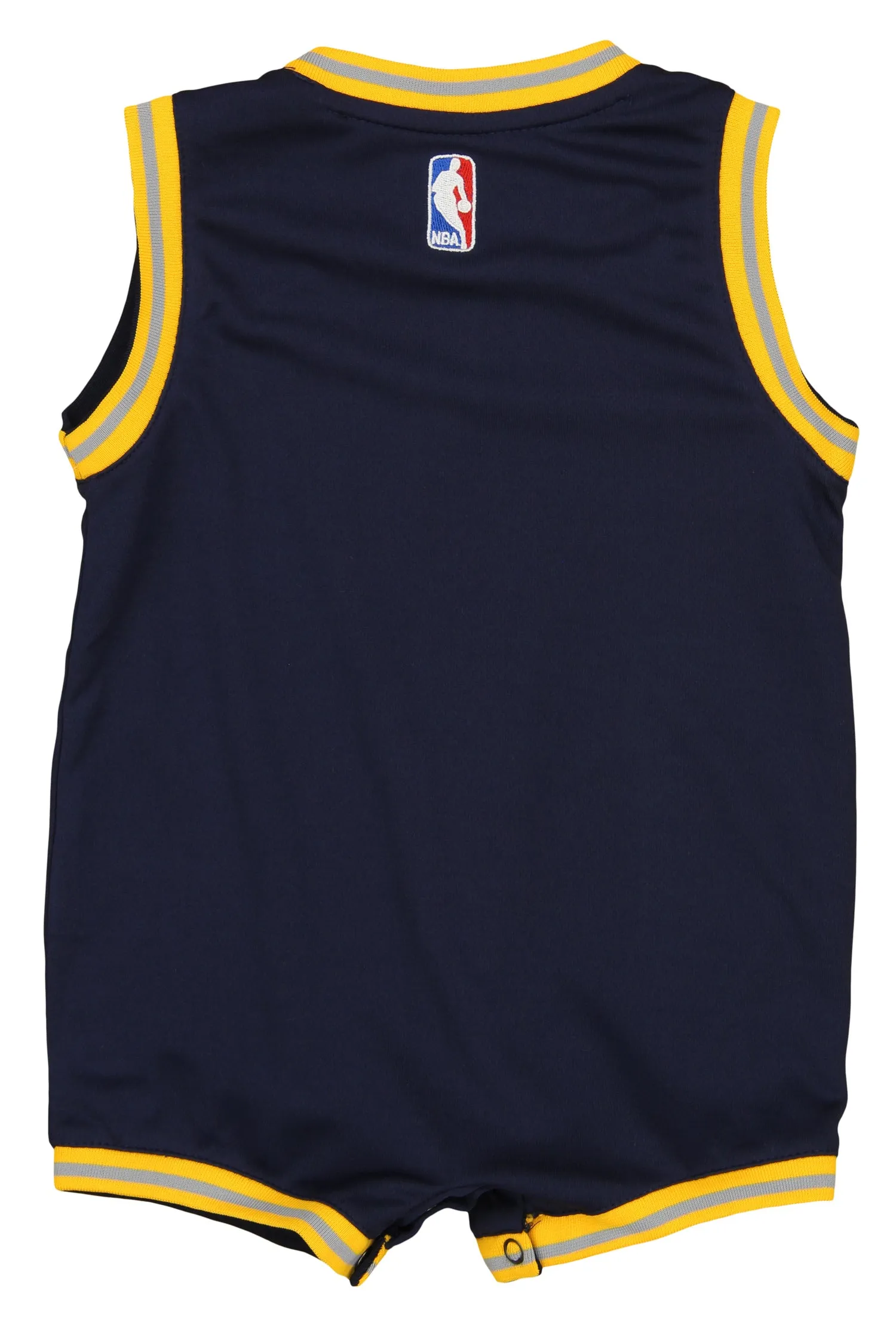 Adidas NBA Infants Indiana Pacers Replica Road Blank Romper, Navy