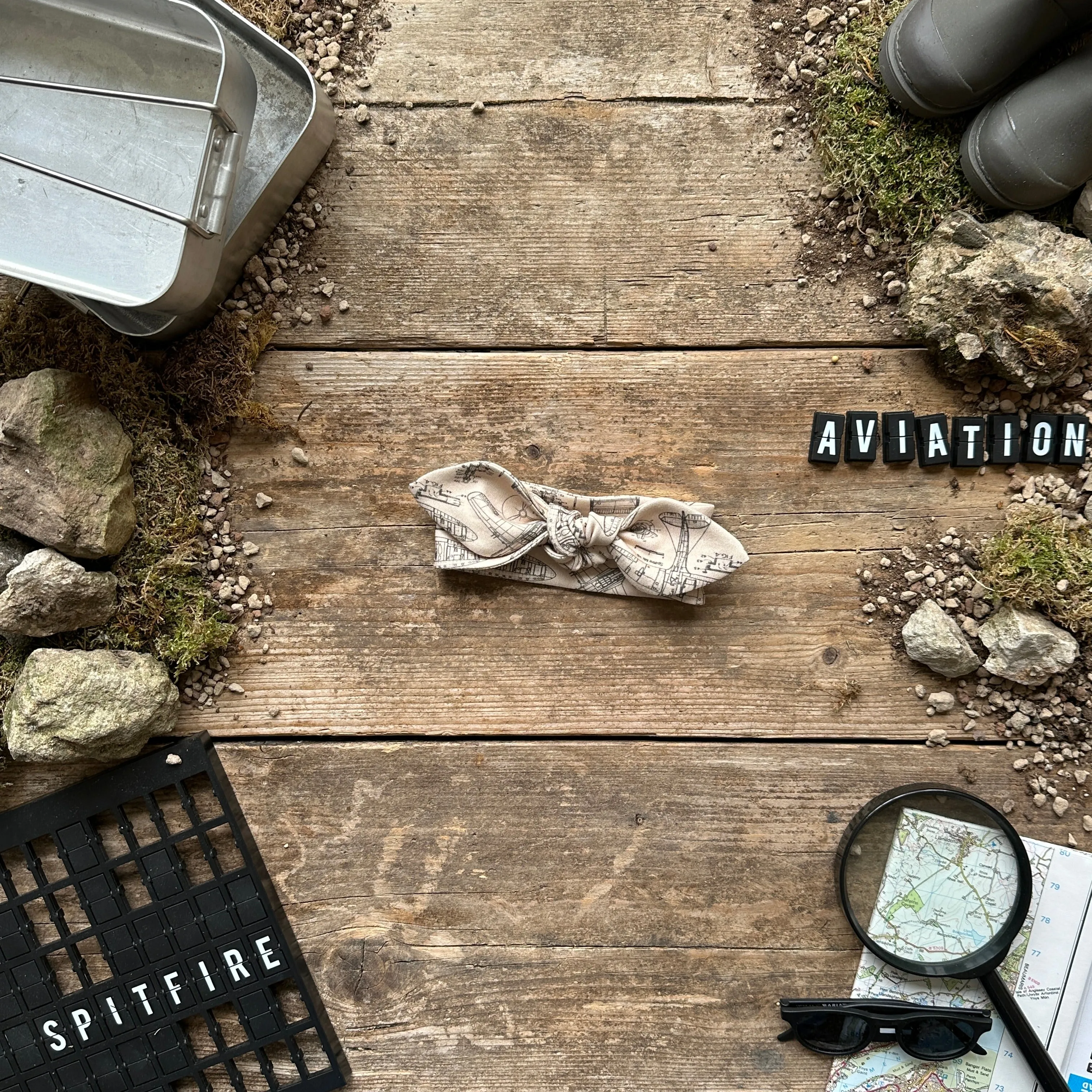 Aviation Knot Bow Headband | Ready To Post