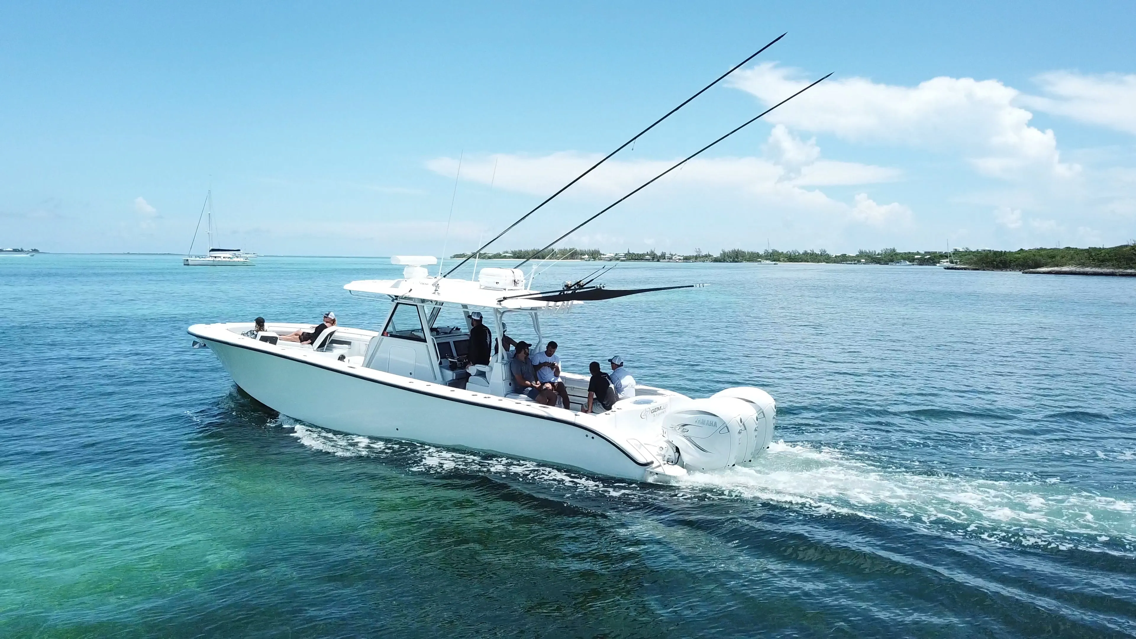 BLUEWATER Internal CARBON FIBER OUTRIGGER PAIR