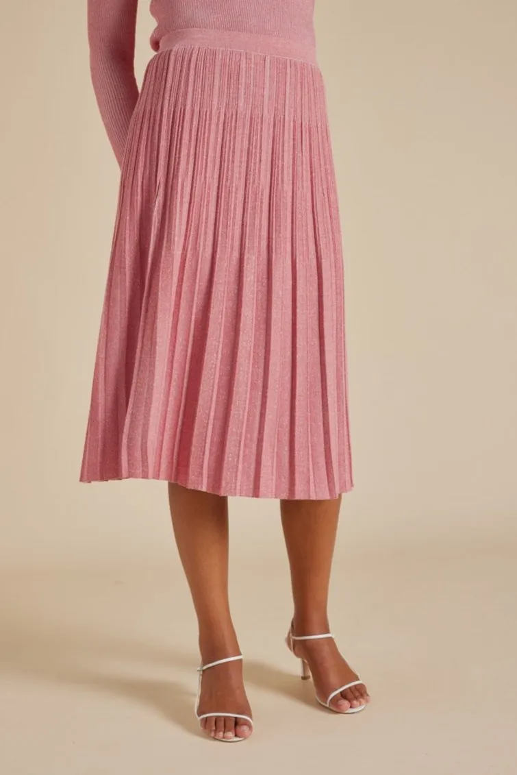 Lexi Skirt in Frosting Lurex