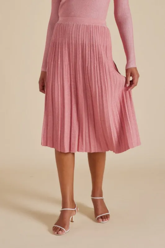 Lexi Skirt in Frosting Lurex