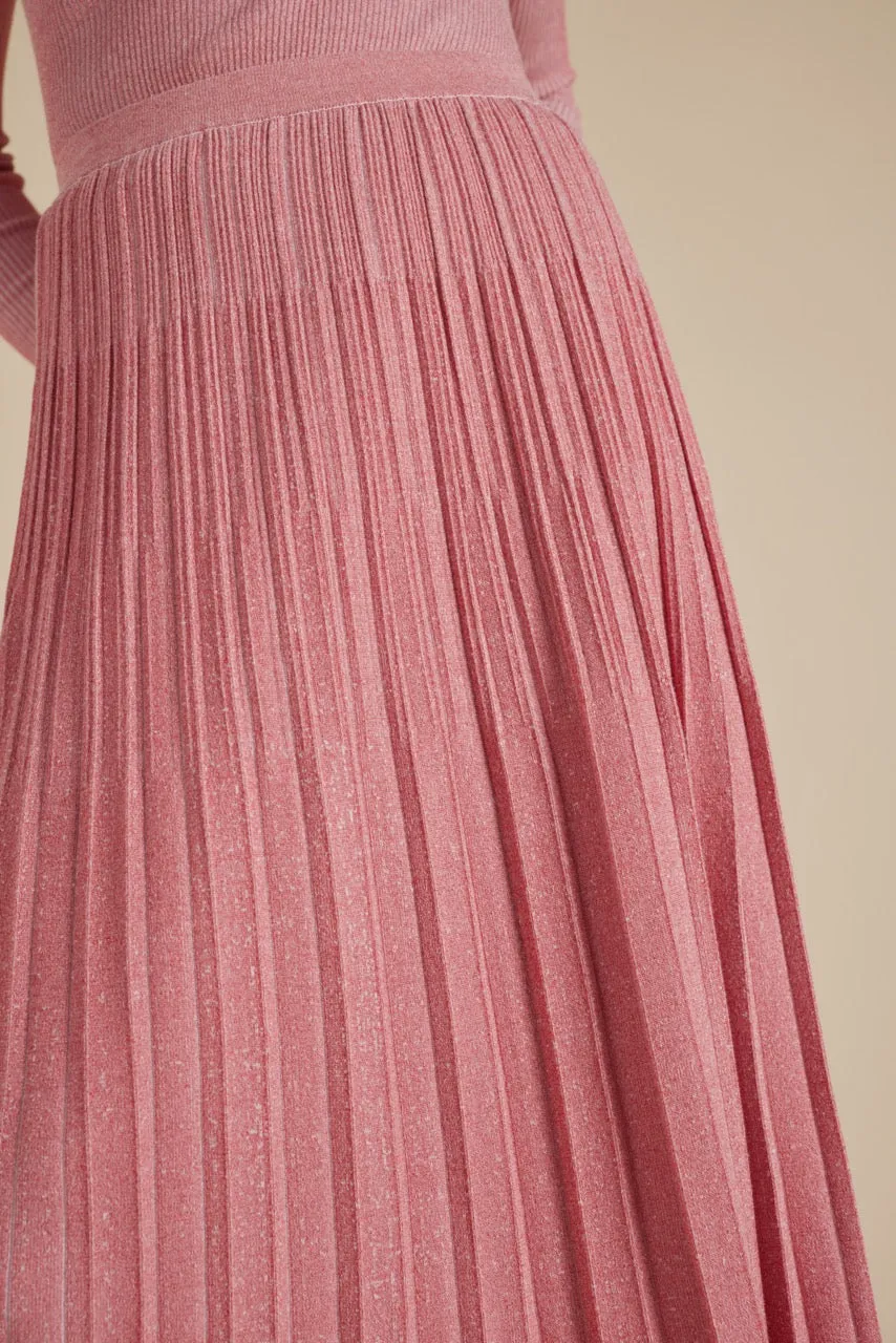 Lexi Skirt in Frosting Lurex