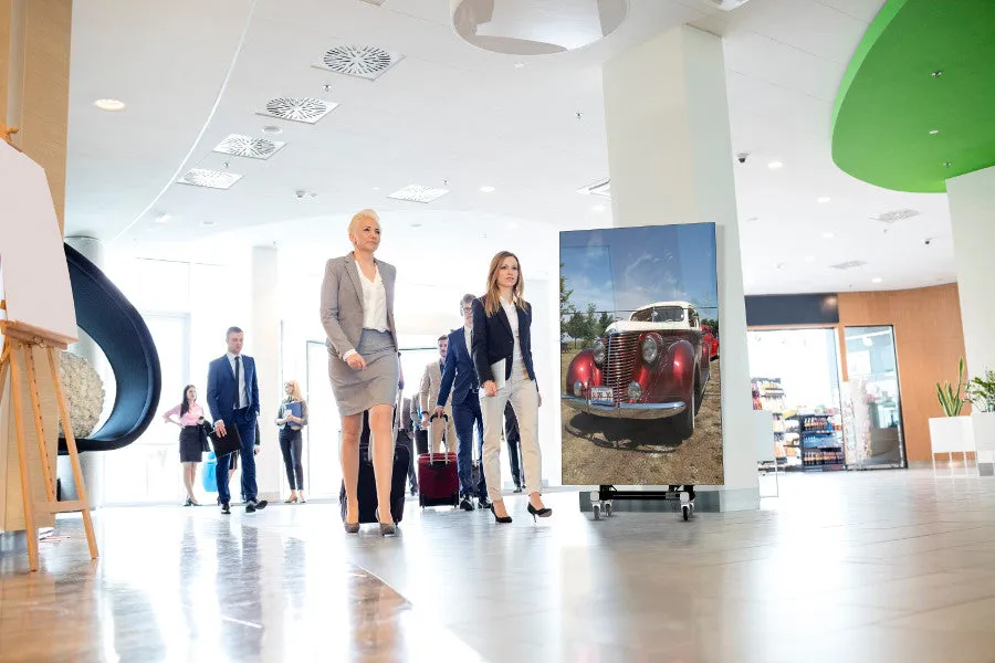 <html>SmartMount<sup>®</sup> Portable Video Wall Cart 1x3 Configuration for 46" to 60" Displays</html>