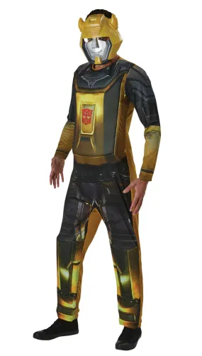 Men's Bumblebee Transformers Robot Superhero Costume