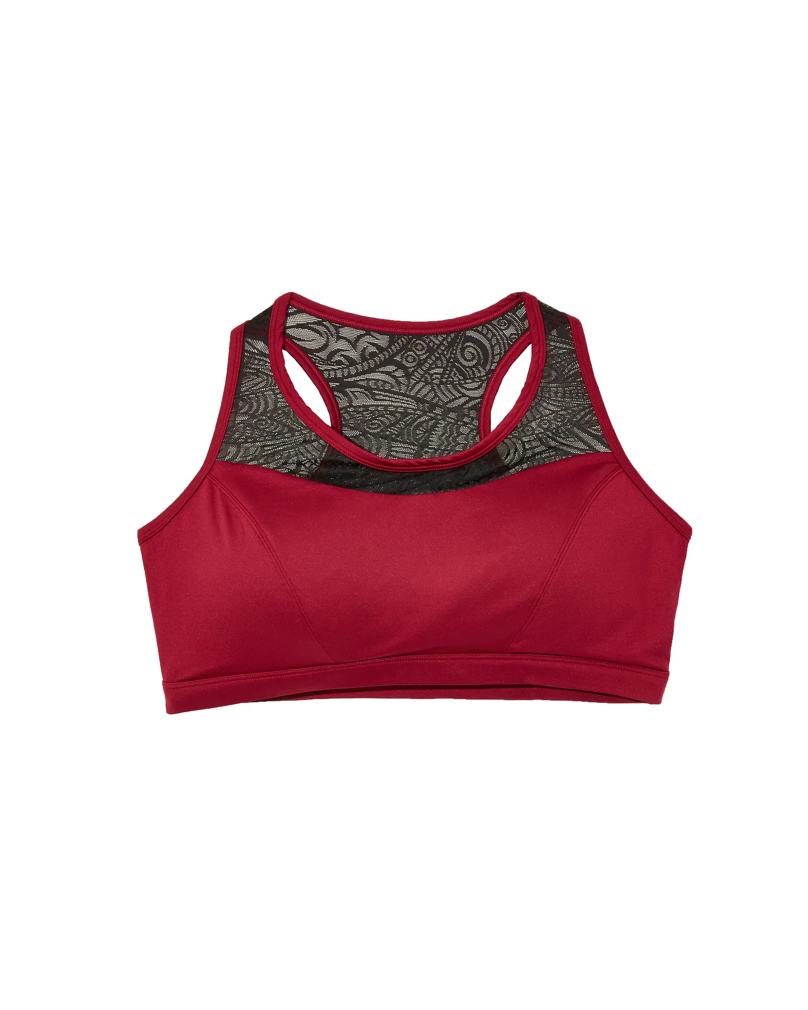 Mille Low Impact Sports Bra | Red / Black