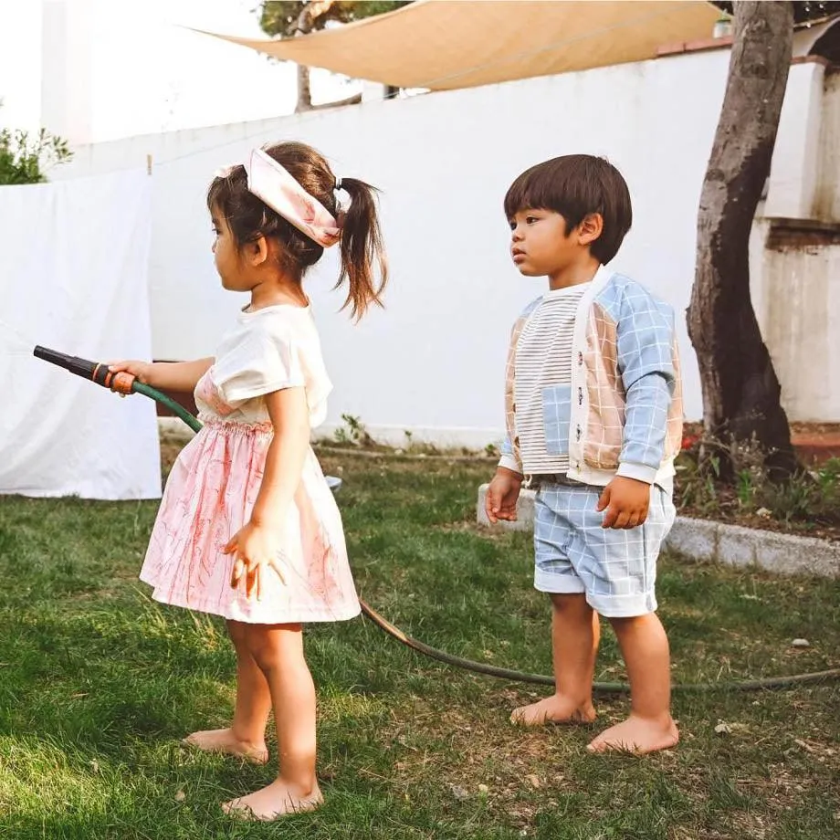 MimOOkids-Cardigan checkers