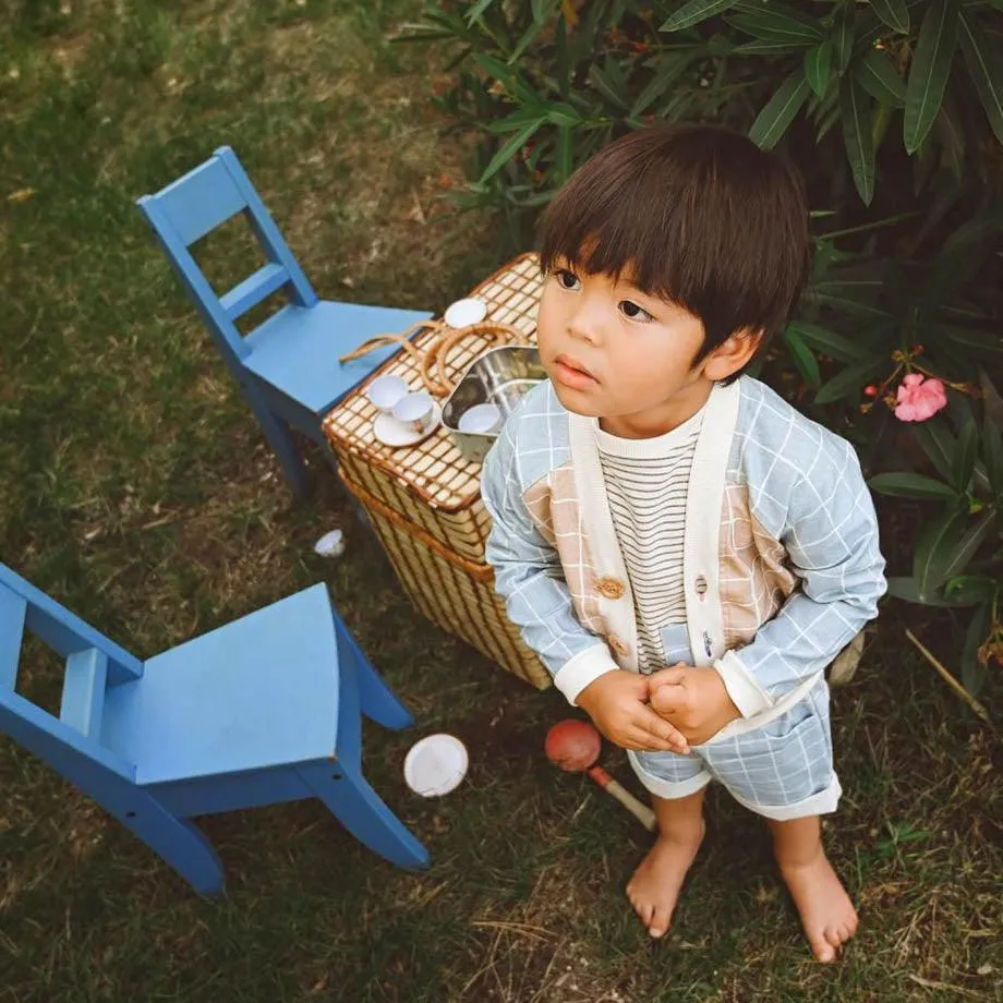 MimOOkids-Cardigan checkers