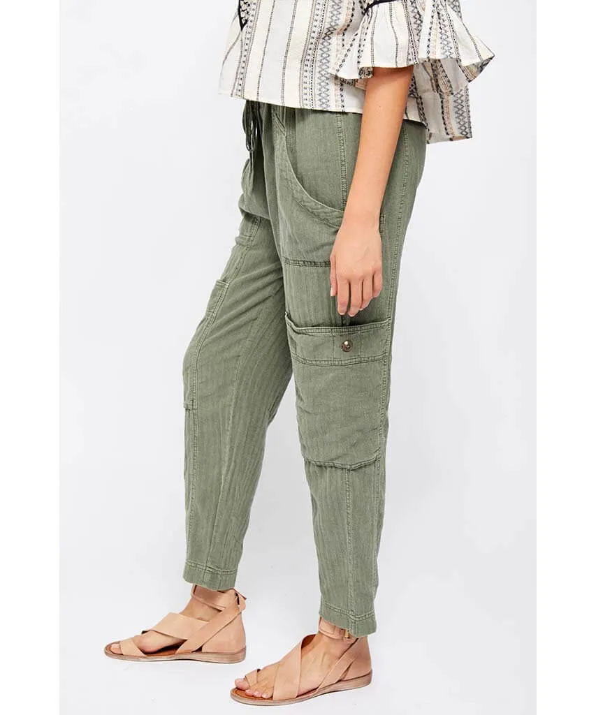 New Feelin' Good Utility Pull On Pant Eden
