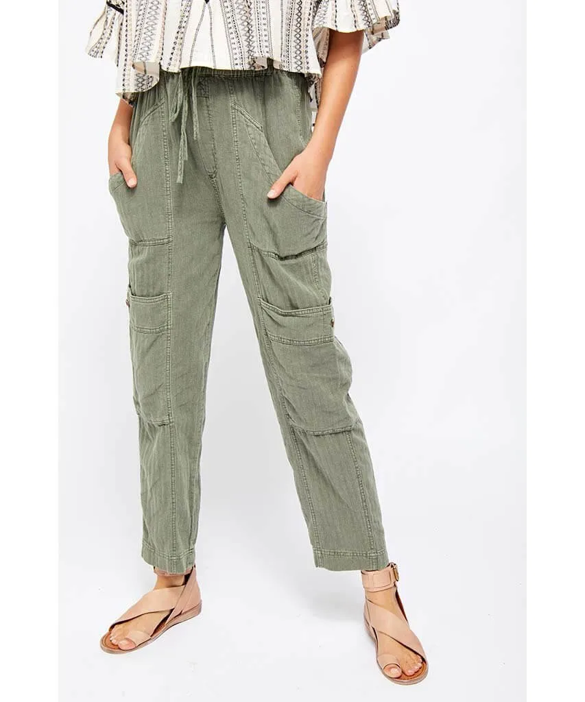 New Feelin' Good Utility Pull On Pant Eden