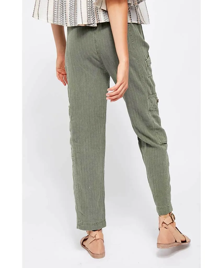 New Feelin' Good Utility Pull On Pant Eden