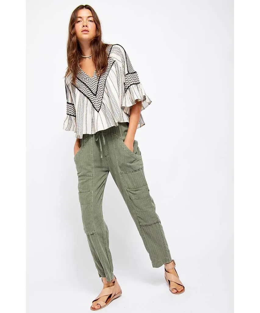 New Feelin' Good Utility Pull On Pant Eden