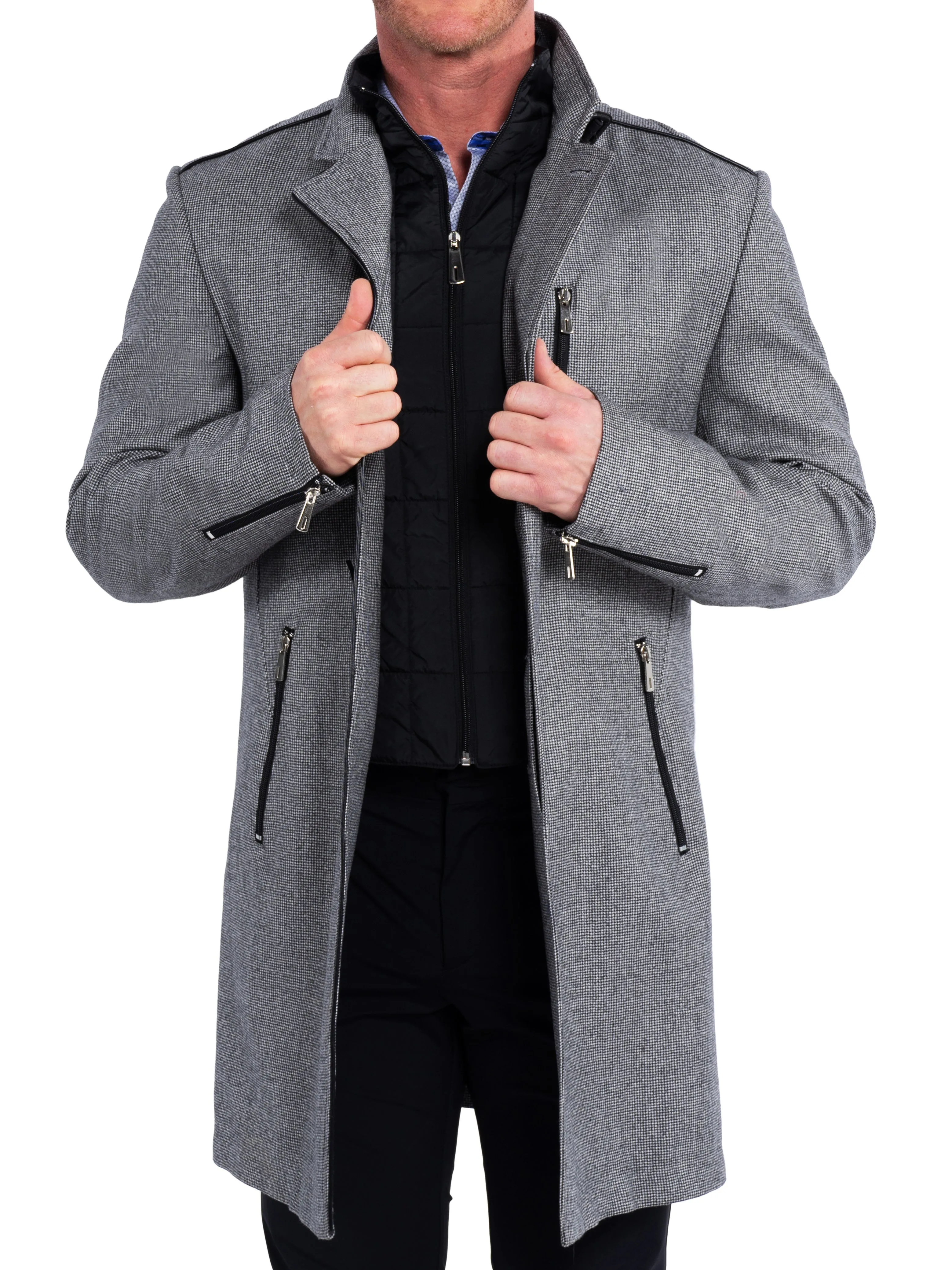 Peacoat CaptainTwo Grey