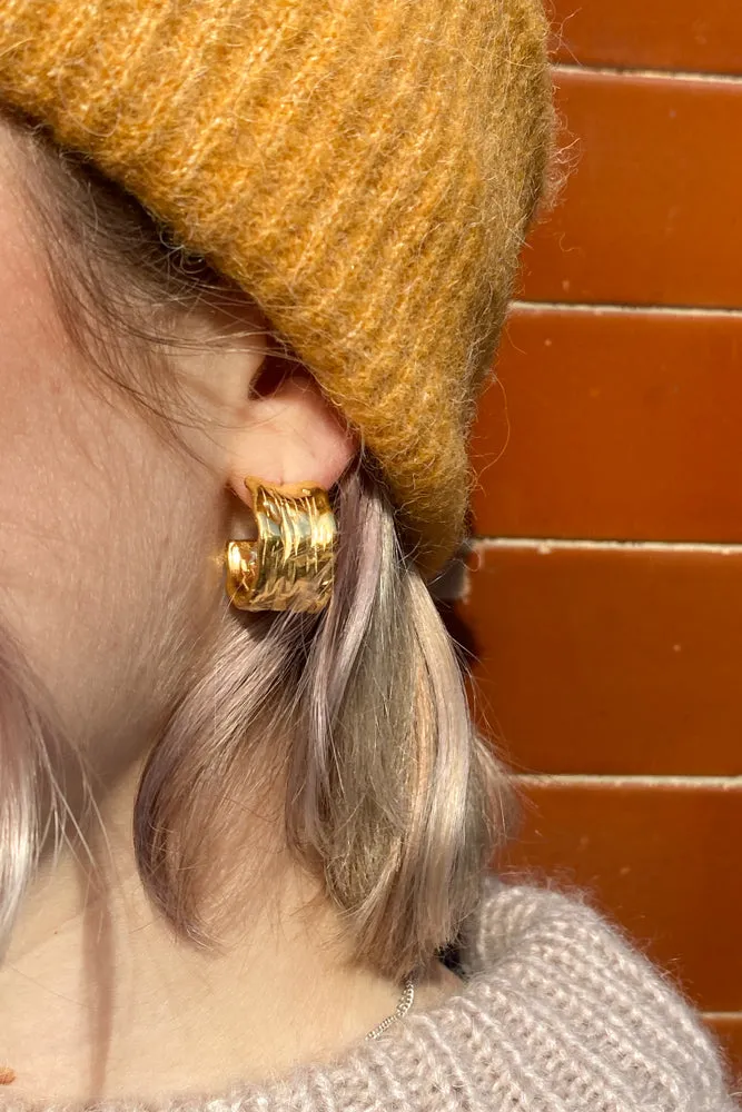 Samsoe & Samsoe Nor Inca Gold Melange Hat
