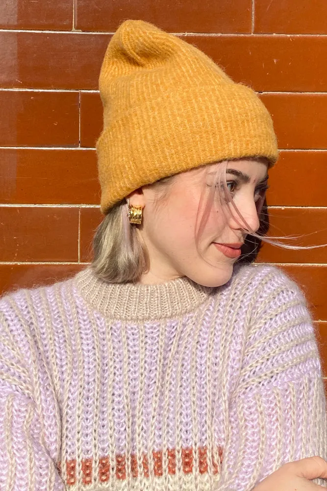 Samsoe & Samsoe Nor Inca Gold Melange Hat