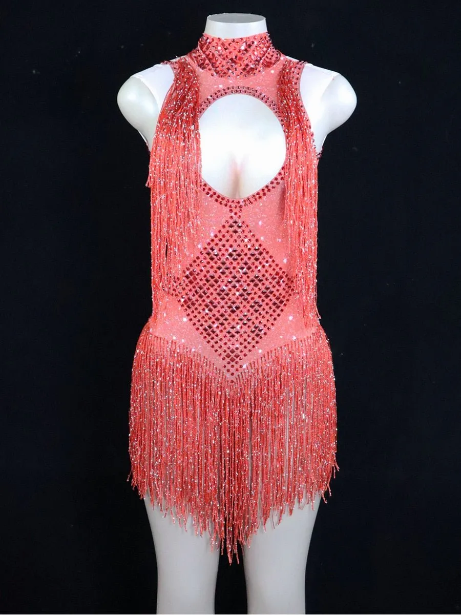 Sparkly Rhinestones Dresses