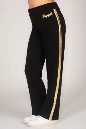 Stripe Wide Leg Joggers