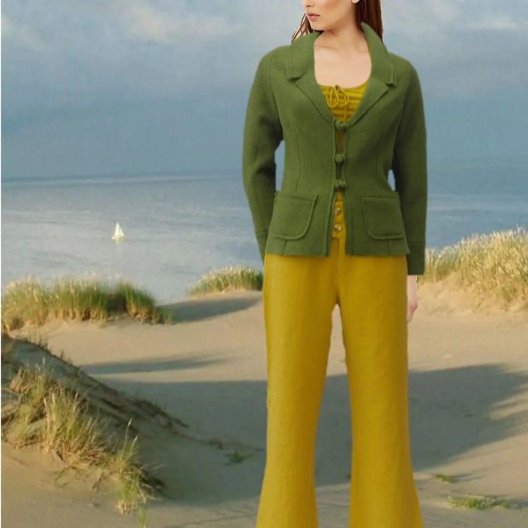 wijde linnen broek / wide linen pants