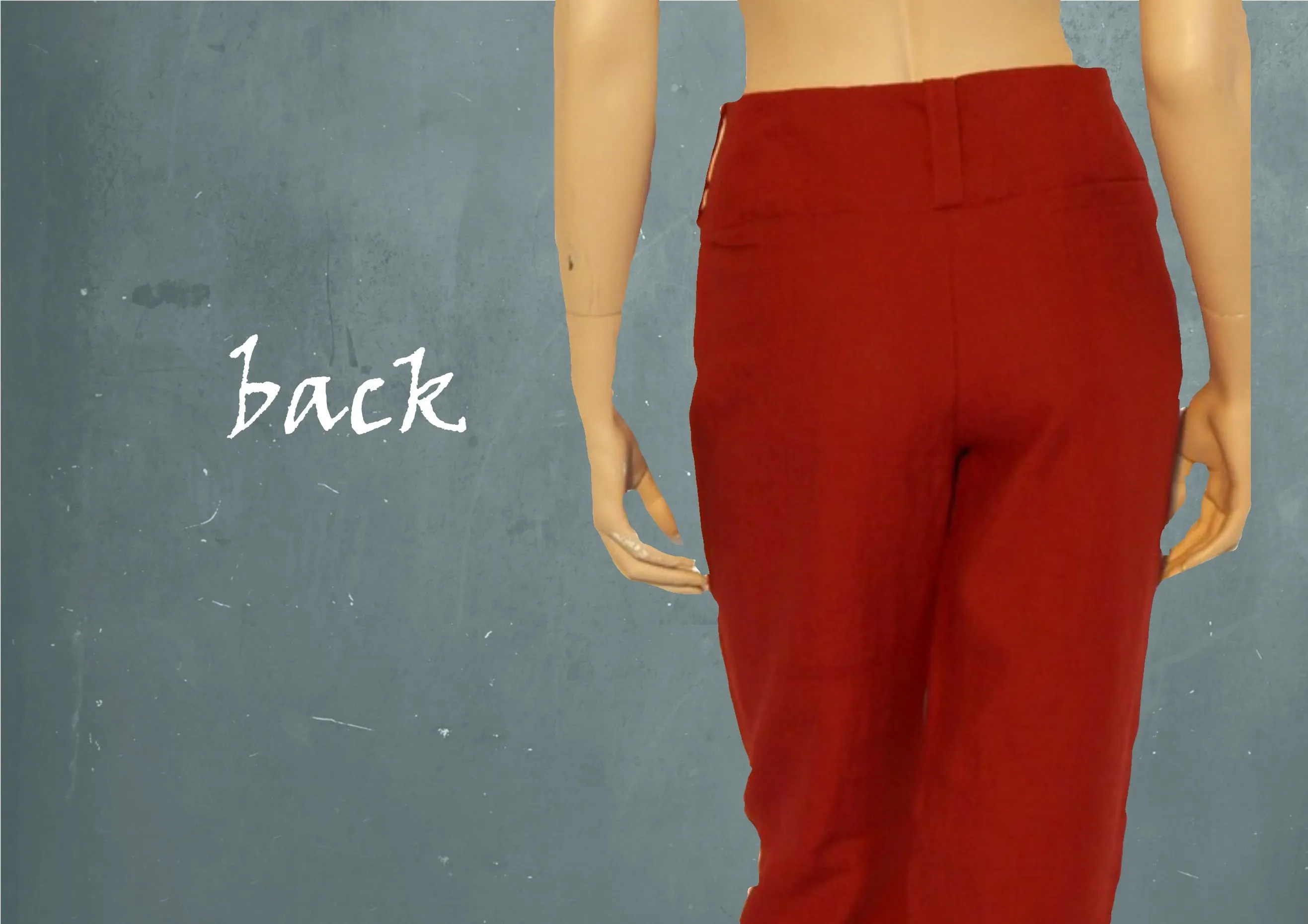 wijde linnen broek / wide linen pants